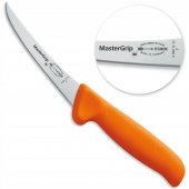 Nóż masarski MasterGrip, trybownik twardy, sztywny, 13 cm, pomarańczowy, DICK 8289113-53
